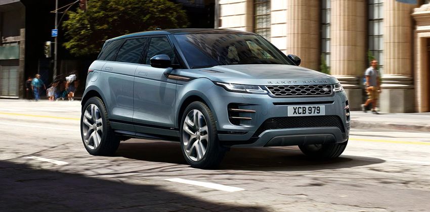 2020 Land Rover Range Rover Evoque Front Angular