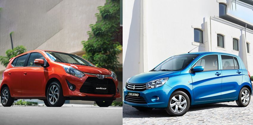 Toyota Wigo vs Suzuki Celerio