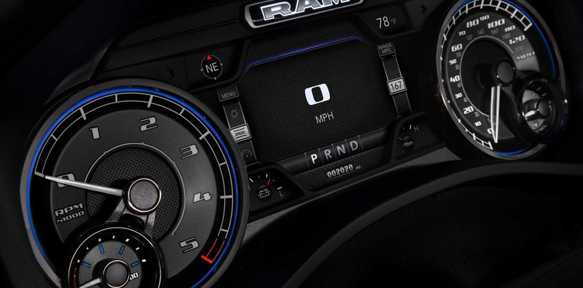 2020 RAM 1500 EcoDiesel Instrument Cluster