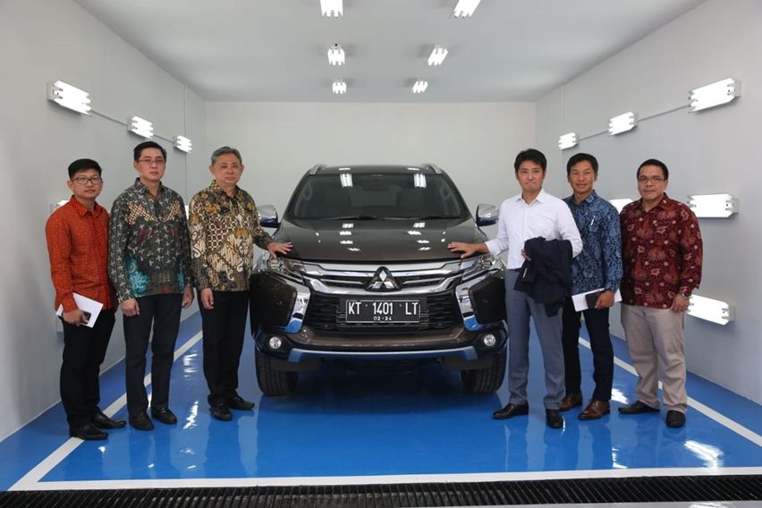 Mitsubishi Buka Layanan Bodi & Cat Pertama di Kalimantan Timur