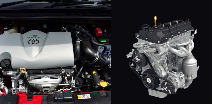 Toyota Vios vs Suzuki Ciaz Engines