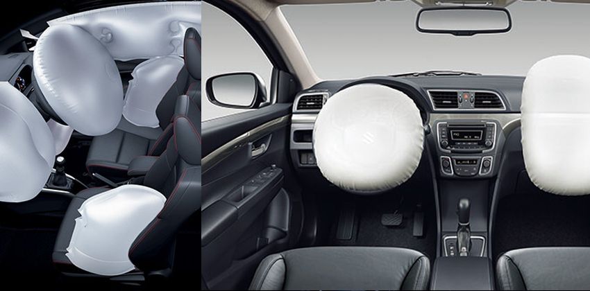 Toyota Vios vs Suzuki Ciaz Airbags