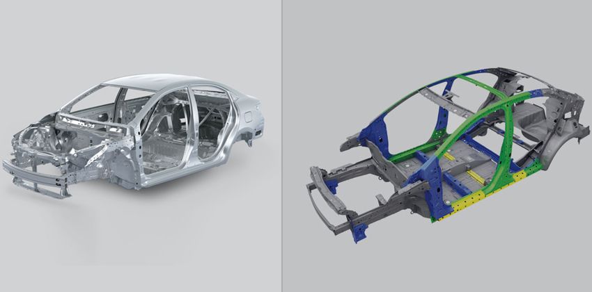 Toyota Vios vs Suzuki Ciaz Body Structure
