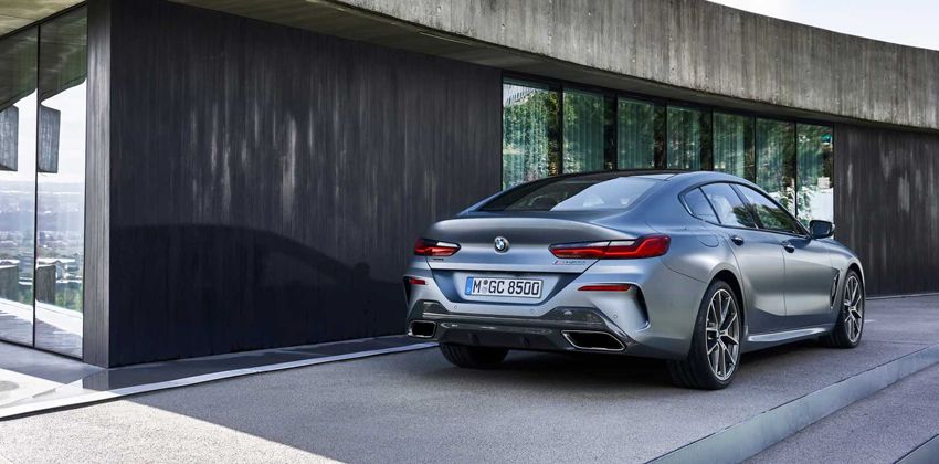 2020 BMW 8 Series Gran Coupe Rear