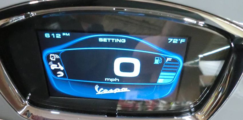 Vespa Primavera S & Sprint S Instrument Cluster
