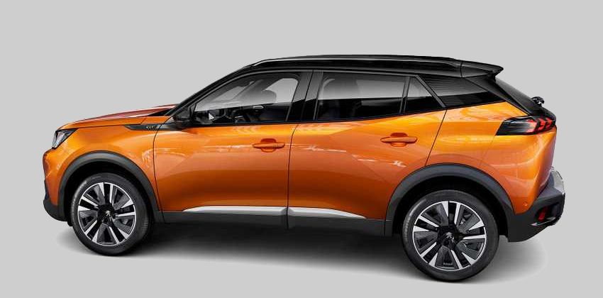 New Peugeot 2008 side