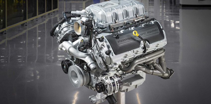 2020 Mustang Shelby Engine