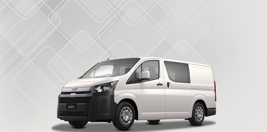 Toyota Hiace V6 Front Angular