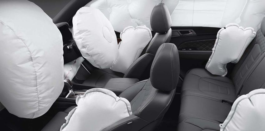 2020 Ssangyong Rexton Airbags