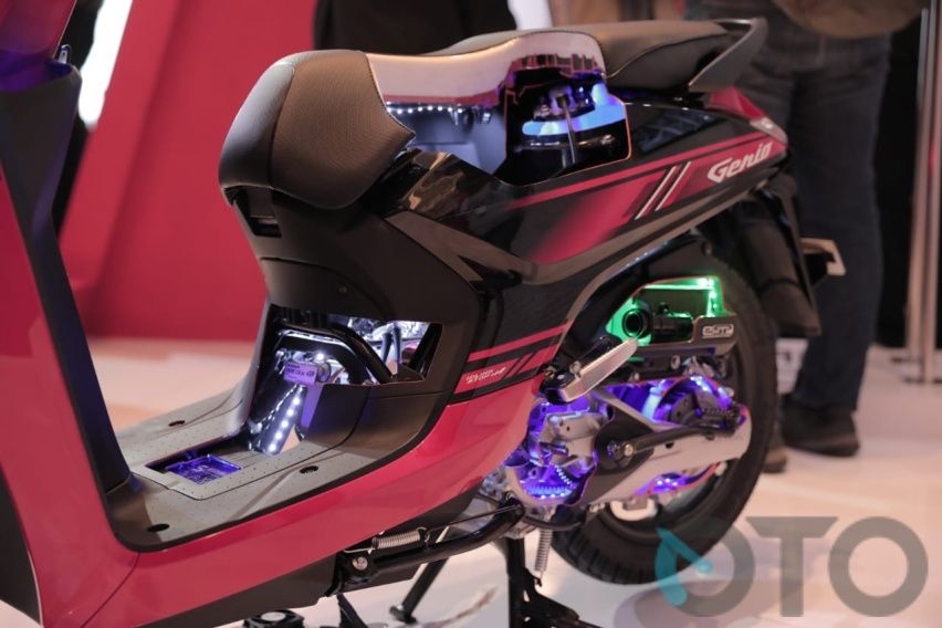 Rangka baru skutik Honda