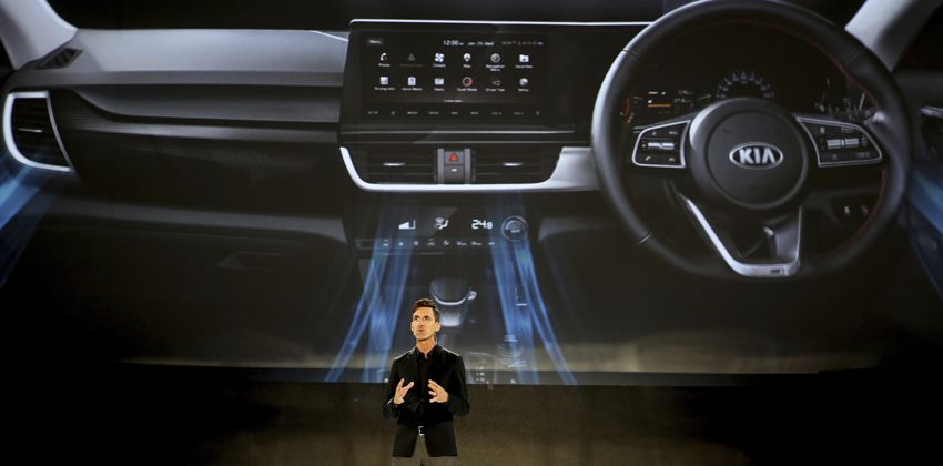 Kia Seltos dash