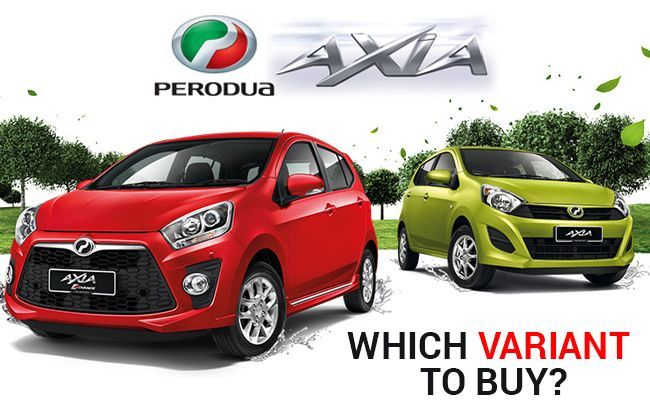 Perodua Axia: Which variant to buy?
