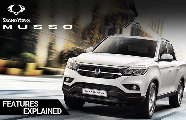Ssangyong Musso: Features explained