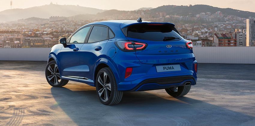 2020 Ford Puma Rear Angular