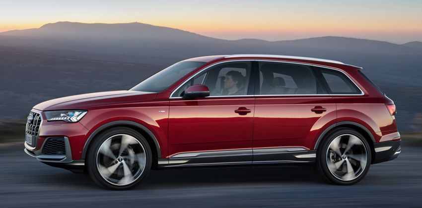  facelifted Q7 SIDE
