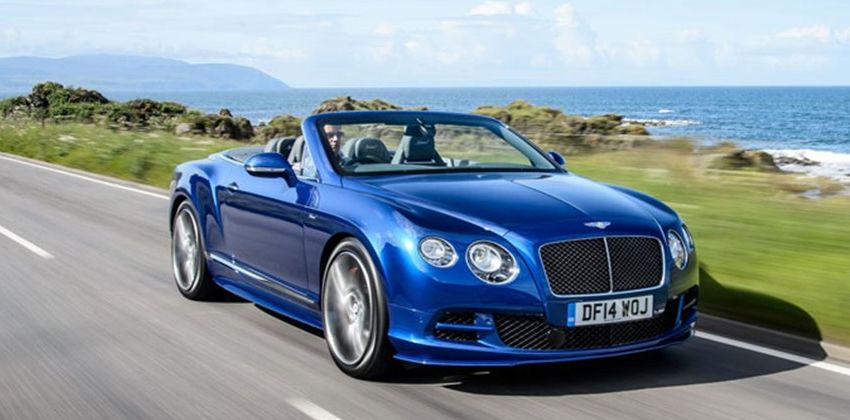 Continental GT Convertible front