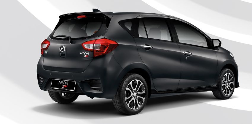 Perodua Myvi rear