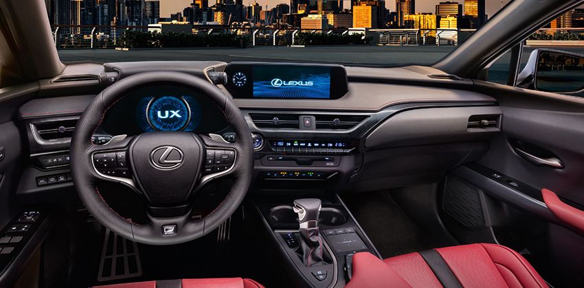 2020 Lexus UX Cabin