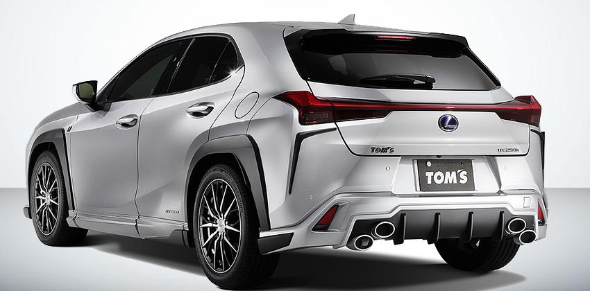 Tom's Kit For Lexus UX Rear Angular