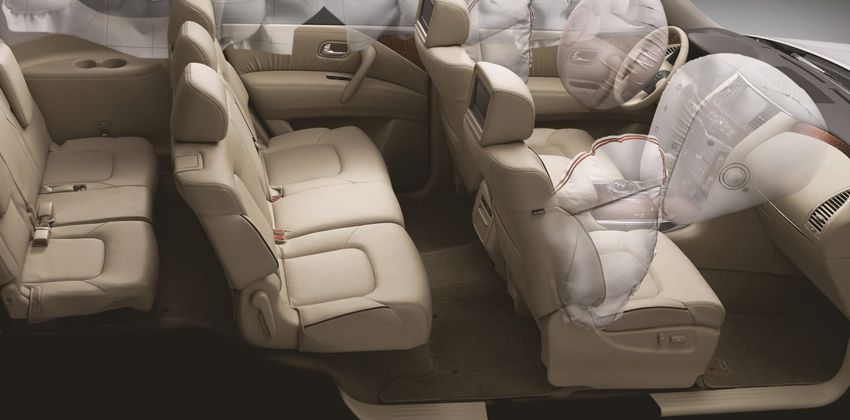 2019 Nissan Patrol Royale Airbags