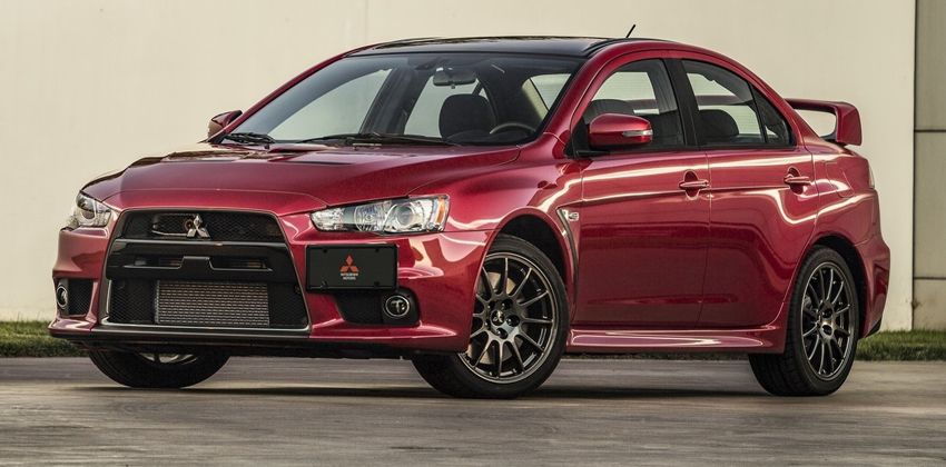 Mitsubishi Lancer Evolution Front Angular