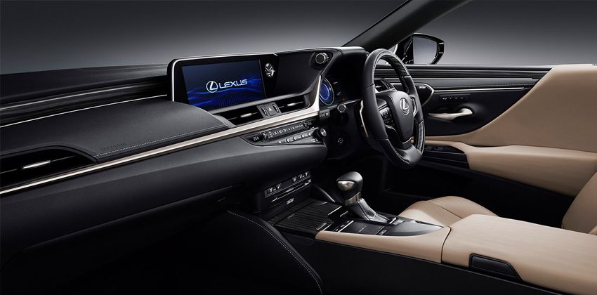 new Lexus ES 250 interior