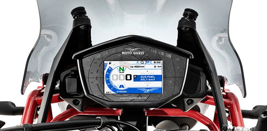 2019 Moto Guzzi V85 TT TFT-LCD