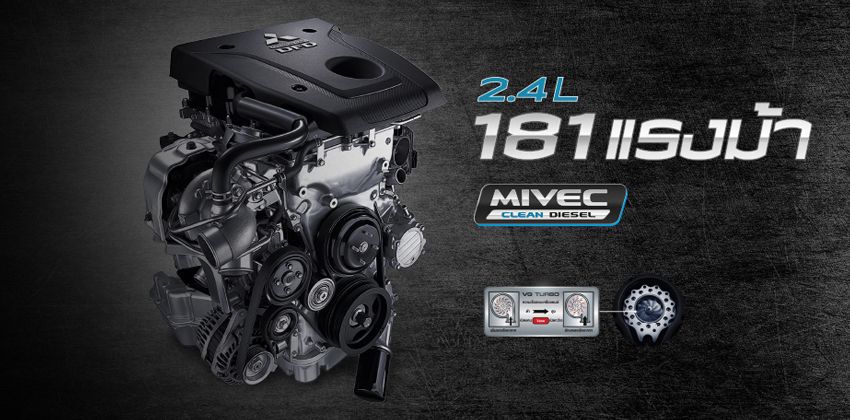 Mitsubishi Strada Single Cab Engine