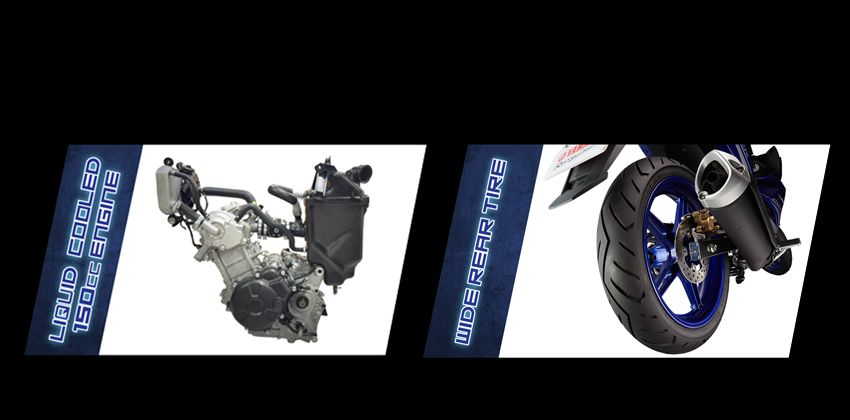 Yamaha Sniper Engine & Rear Wheel