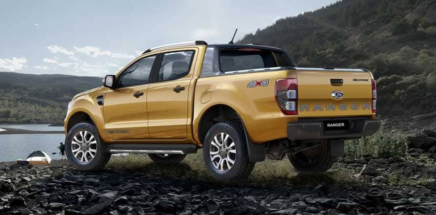Ford Ranger Rear Angular