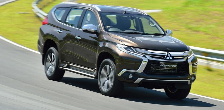 Mitsubishi Montero Sport Front Angular