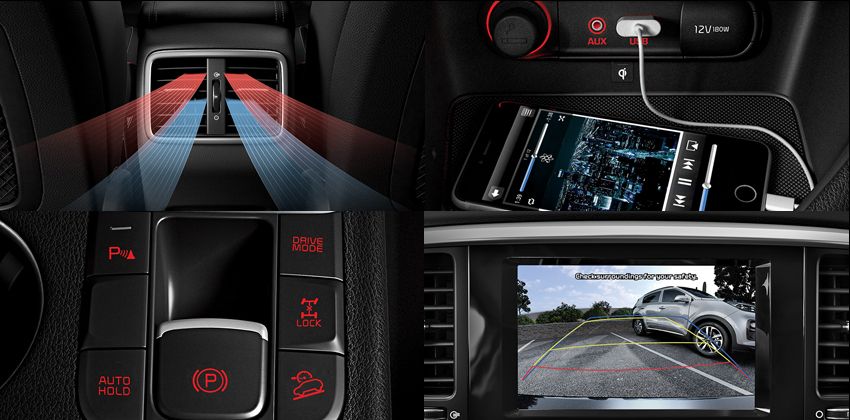 2019 Kia Sportage interior features