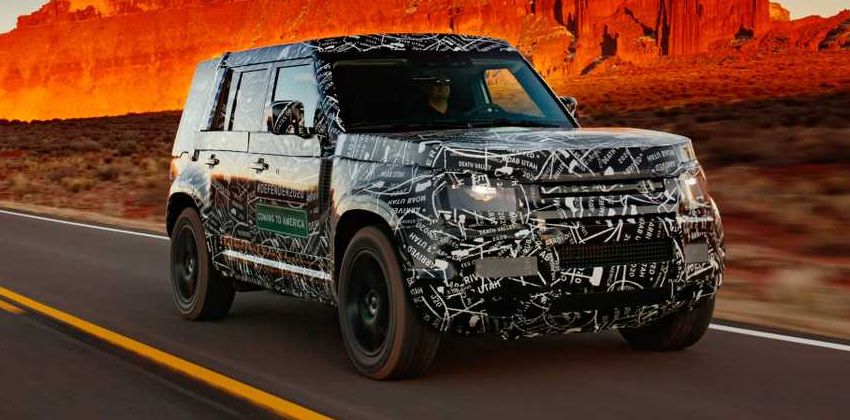2020 Land Rover Defender Front