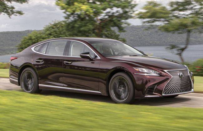 Lexus unveiled limited edition, unique coloured LS 500 sedan powered by a V6 engine