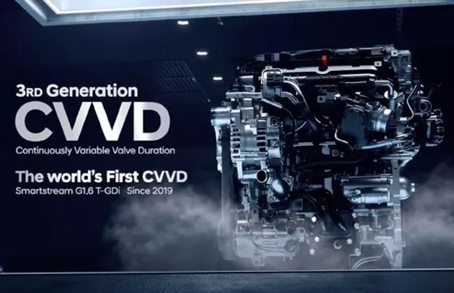 All-new CVVD tech revealed by Hyundai Motors 