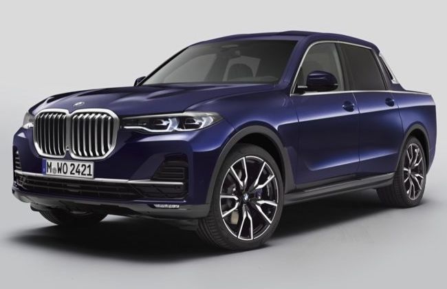 Meet the X7 pickup concept, made for 2019 BMW Motorrad Days 
