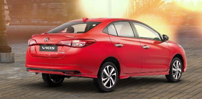 Toyota Vios Rear Angular