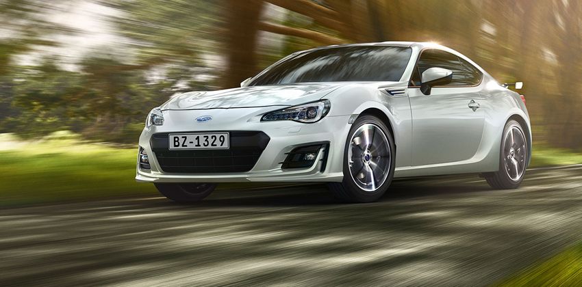 Subaru BRZ Front White