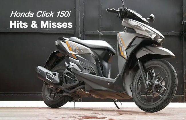 Honda Click 150i: Hits and misses