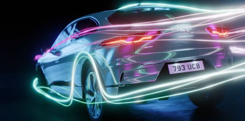 Jaguar XJ Electric Sketch