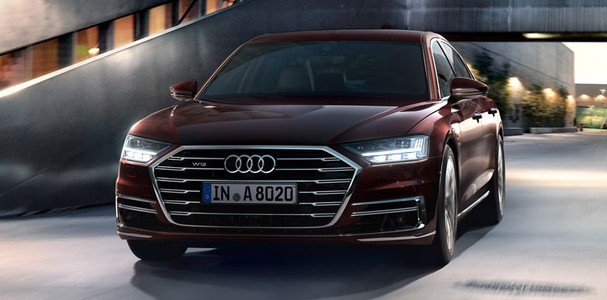 2020 Audi A8L Front Angular
