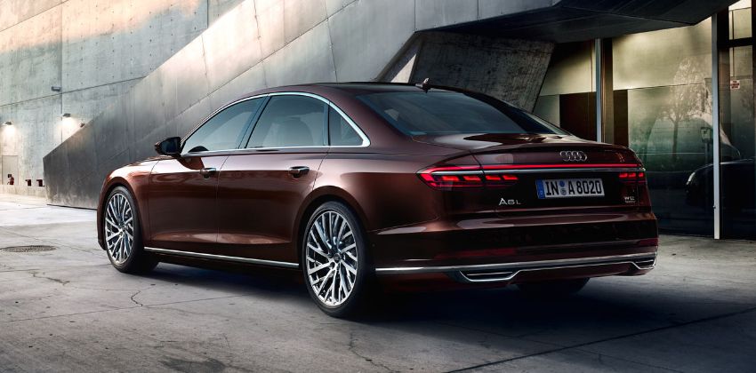 2020 Audi A8L Rear Angular