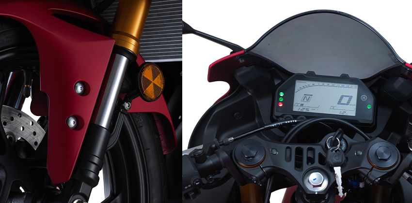 Yamaha YZF-R25 looks
