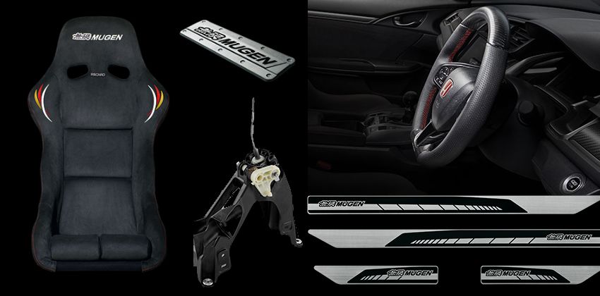 Honda Civic Type R Mugen Parts Interior Parts