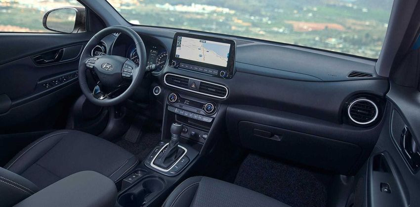 Hyundai Kona Hybrid Dash