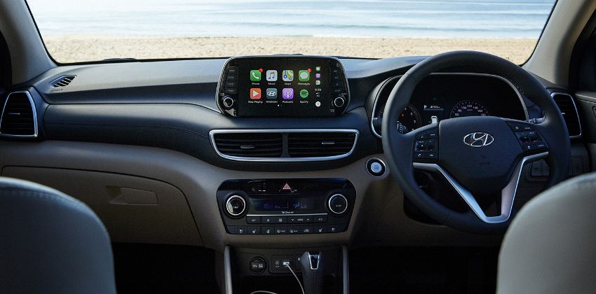 2020 Hyundai Tucson Cabin