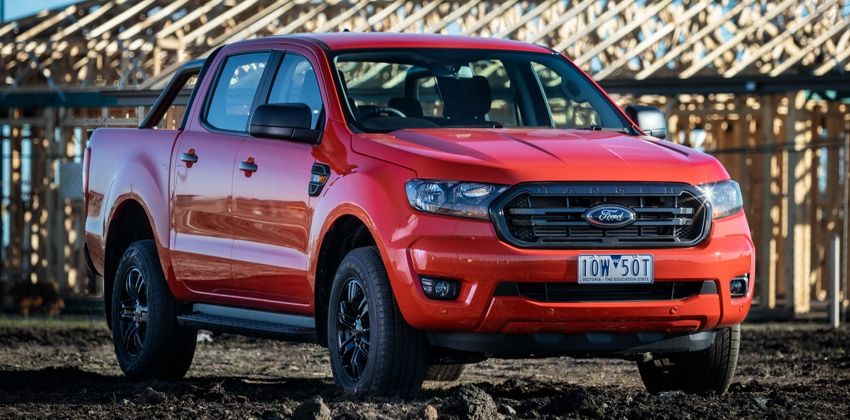 Ford Ranger Sport Front Angular