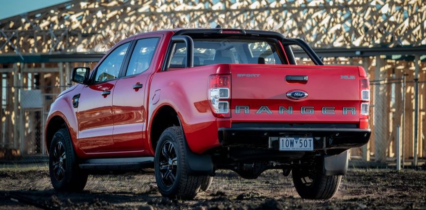 Ford Ranger Sport Rear Angular