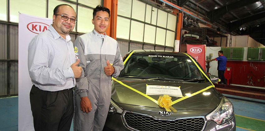 Kia Ceratos to Mohamad Ridzuan