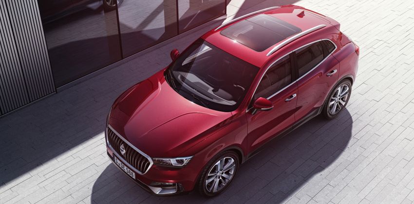 Borgward BX5 top-view